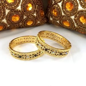 Gold Tone Bangles